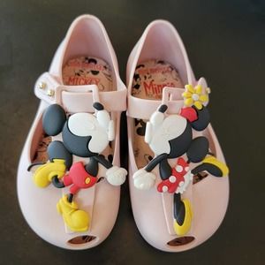 Mini Melissa Kissing Mickey and Minnie Shoes